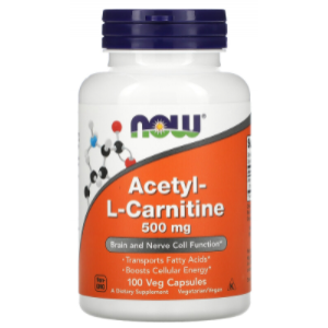 Acetyl L-Carnitine 500 мг - 100 веган капс Фото №1